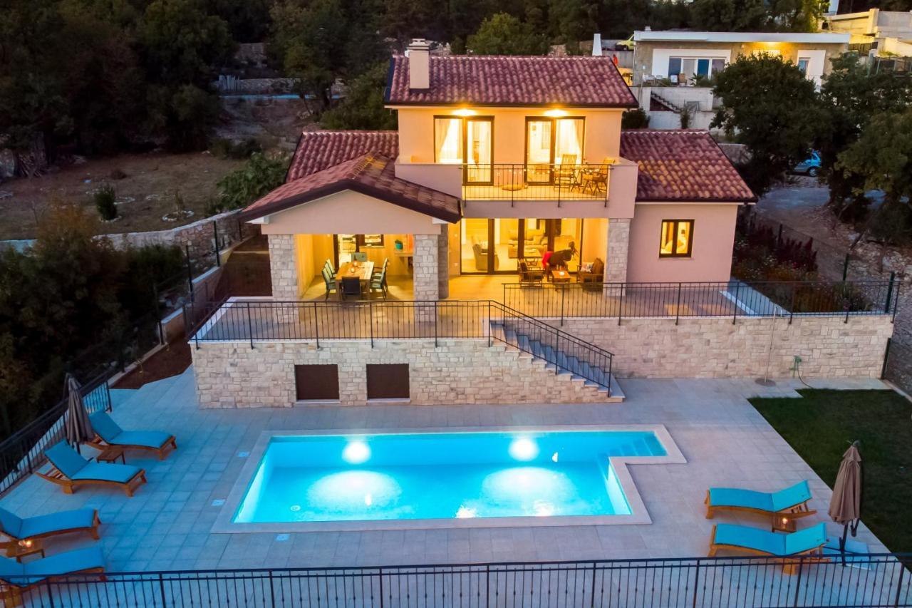 Villa Teza, Amazing View Glavani Exteriér fotografie